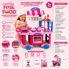 Cozinha Fast Food - Rosa