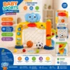 tud0784-1 Brinquedo Baby Sports Elefantinho 3 Em 1 Com Luz E Som