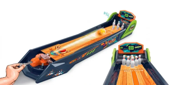 Jogo de Boliche Infantil Estilo Arcade - 5