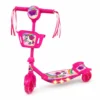 Patinete Unicórnio Infantil 3 Rodas e Luz LED - Rosa - 2