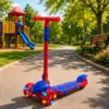 Patinete Speed Fun com Luzes de Led - Vermelha