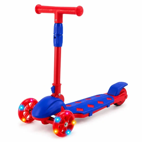 Patinete Speed Fun com Luzes de Led - Vermelha - 3