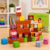 tw883-5-2 Kit Bloco Magnético Infantil com 60 Peças - Verde - 2