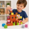 tw883-5-3 Kit Bloco Magnético Infantil com 60 Peças - Verde - 3
