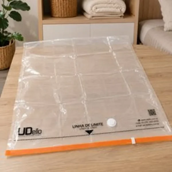 Saco Vacuo Bag M 45x65cm com Válvula para Armazenamento - 2